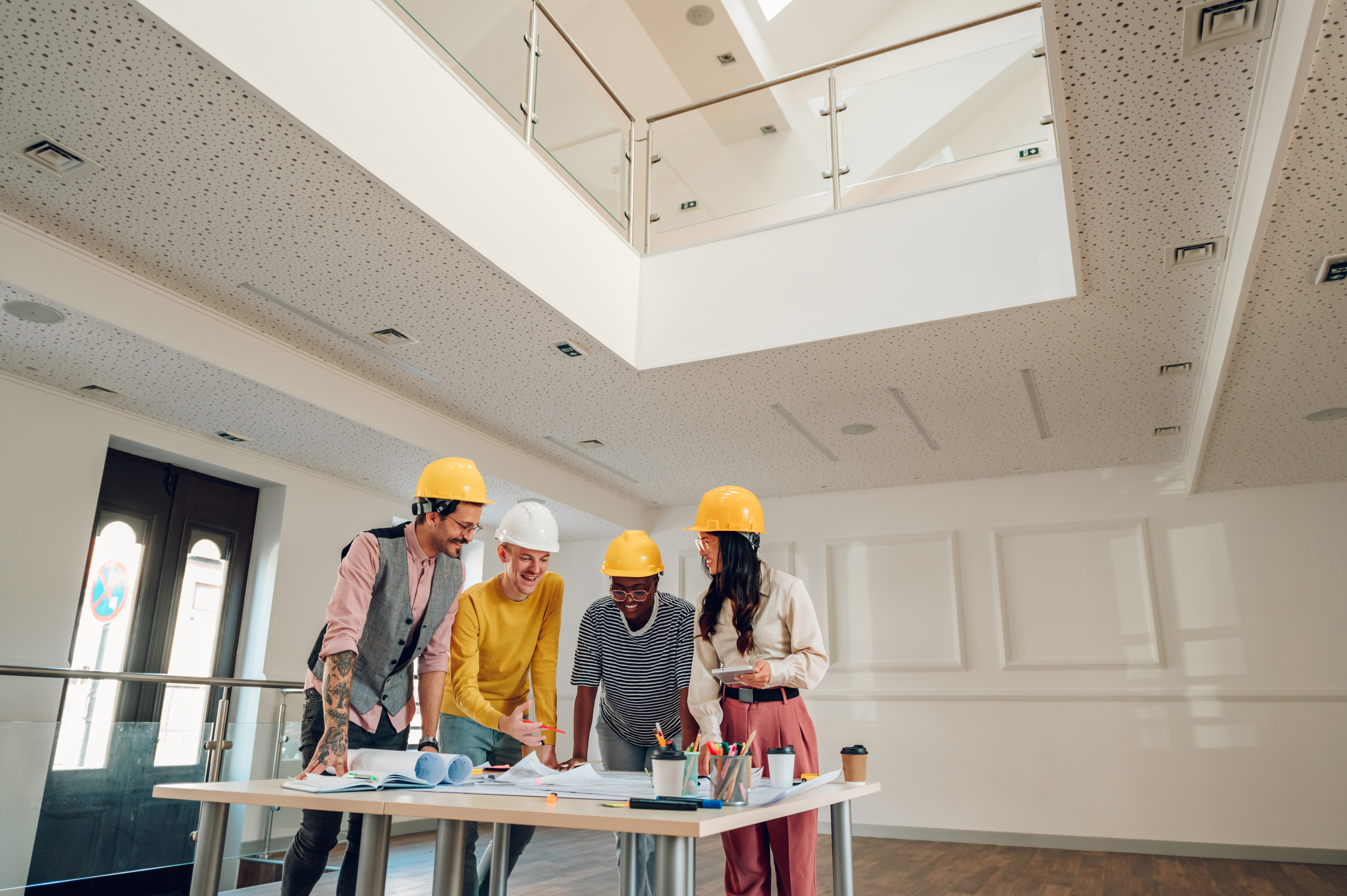 Modern building architecture